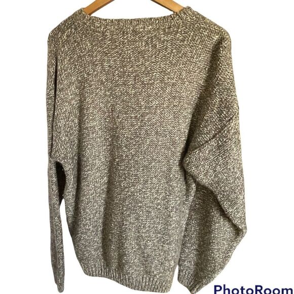 Vintage Old Glory Sweater - Heavy Quality Made Warm Sweater!  Size Large - Picture 2 of 4